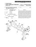 DEVICE FOR POSITIONING AT LEAST ONE PRINT BAR IN A PRINTING POSITION IN AN     INKJET PRINTING APPARATUS diagram and image