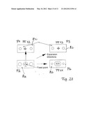 DEVICE FOR POSITIONING AT LEAST ONE PRINT BAR IN A PRINTING POSITION IN AN     INKJET PRINTING APPARATUS diagram and image