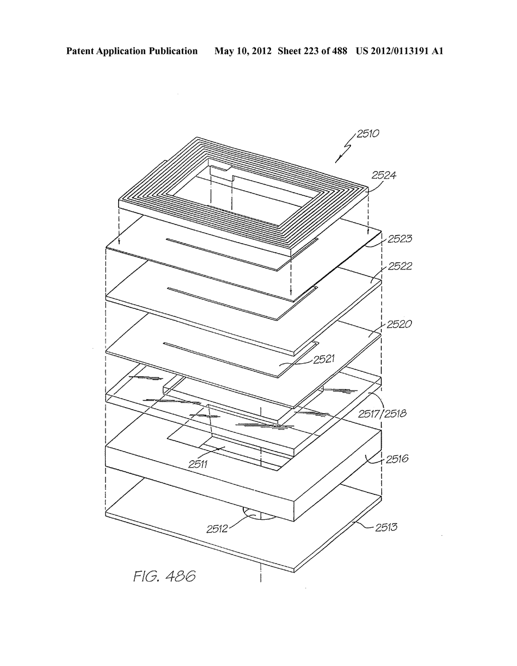 PRINTHEAD INTEGRATED CIRCUIT WITH A SOLENOID PISTON - diagram, schematic, and image 224