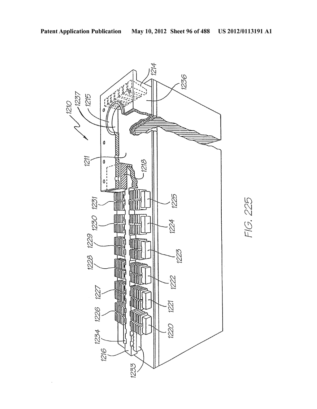 PRINTHEAD INTEGRATED CIRCUIT WITH A SOLENOID PISTON - diagram, schematic, and image 97