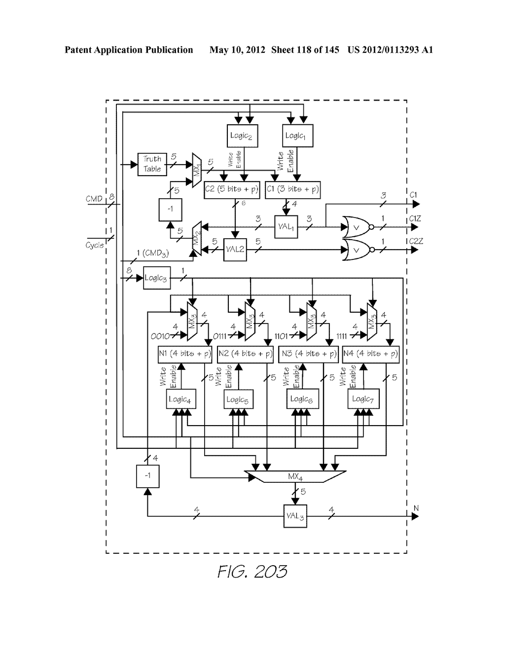 IMAGE CAPTURE DEVICE WITH FOUR PROCESSING UNITS - diagram, schematic, and image 119