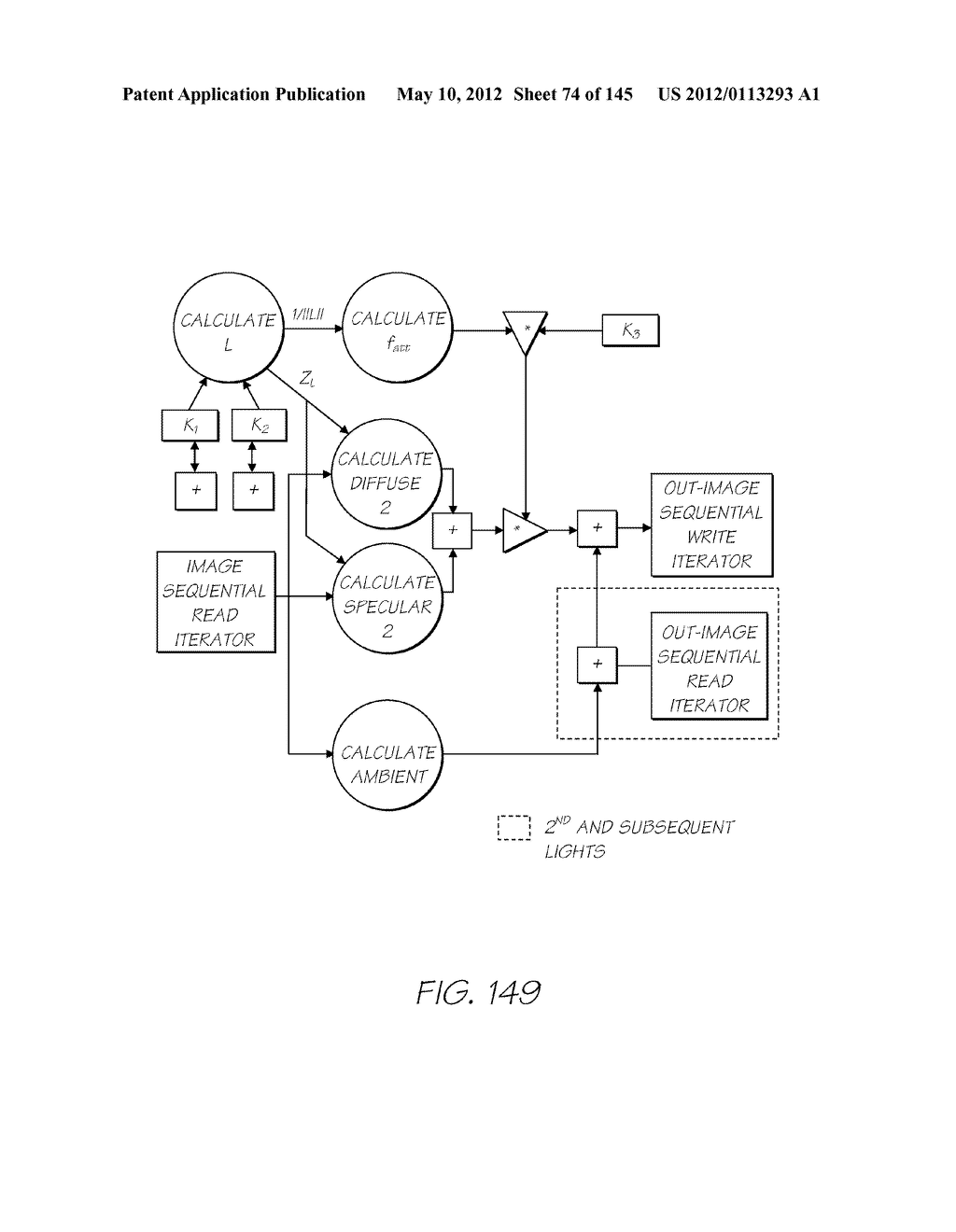 IMAGE CAPTURE DEVICE WITH FOUR PROCESSING UNITS - diagram, schematic, and image 75