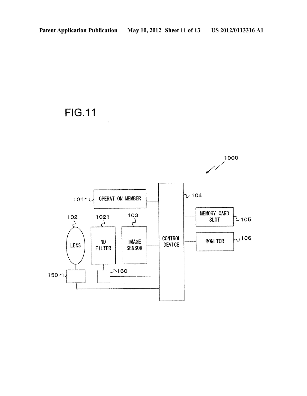 FOCUSING DEVICE AND CAMERA - diagram, schematic, and image 12