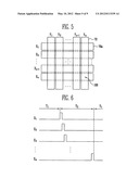 Liquid crystal display with integrated touch screen panel diagram and image