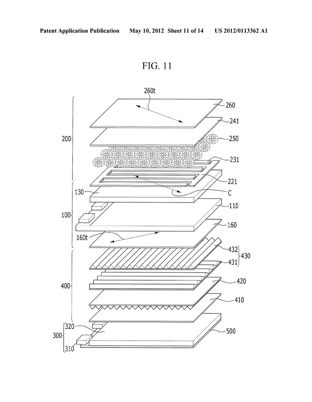 LIQUID CRYSTAL DISPLAY - diagram, schematic, and image 12