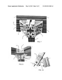 EASILY-ASSEMBLED REAR PROJECTION SYSTEM WITH COMPACT STORAGE diagram and image