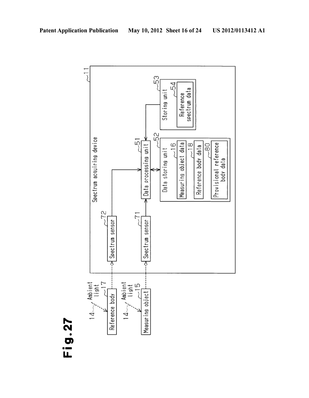 SPECTRUM MEASURING APPARATUS FOR MOVER - diagram, schematic, and image 17