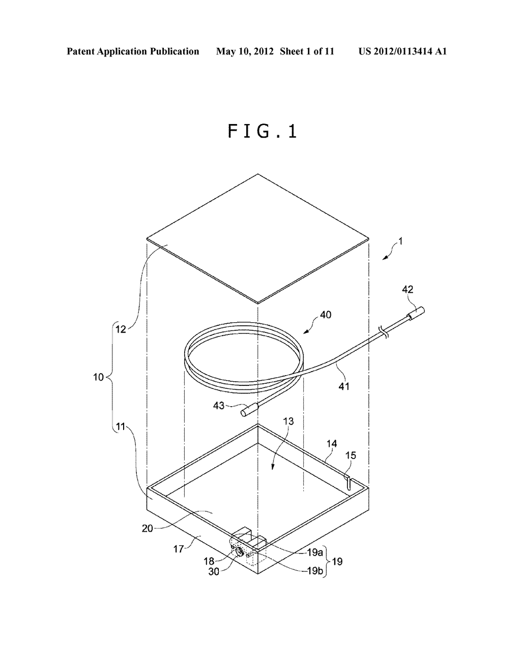 PACKING CONTAINER, METHOD OF PACKING OPTICAL PROBE, LASER SYSTEM, AND     CHECKING METHOD - diagram, schematic, and image 02