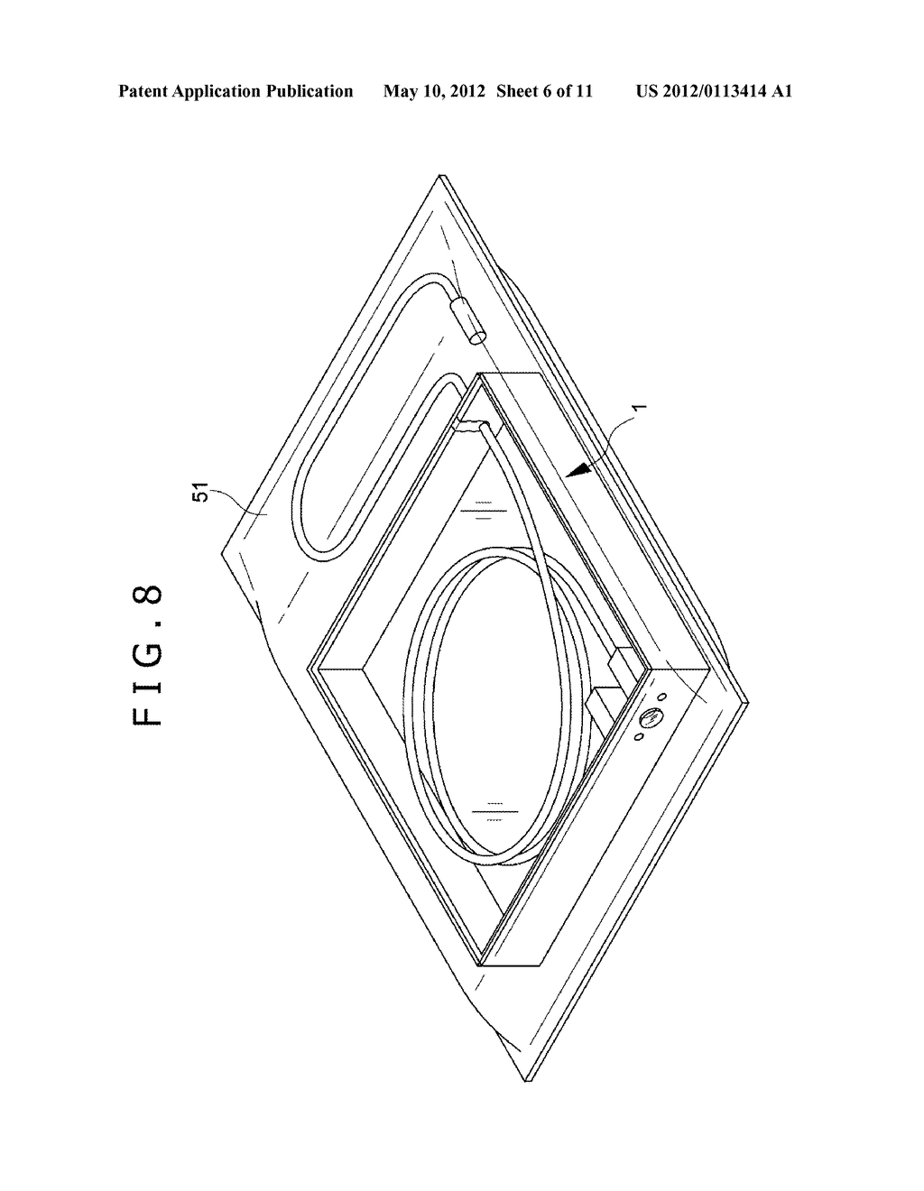 PACKING CONTAINER, METHOD OF PACKING OPTICAL PROBE, LASER SYSTEM, AND     CHECKING METHOD - diagram, schematic, and image 07