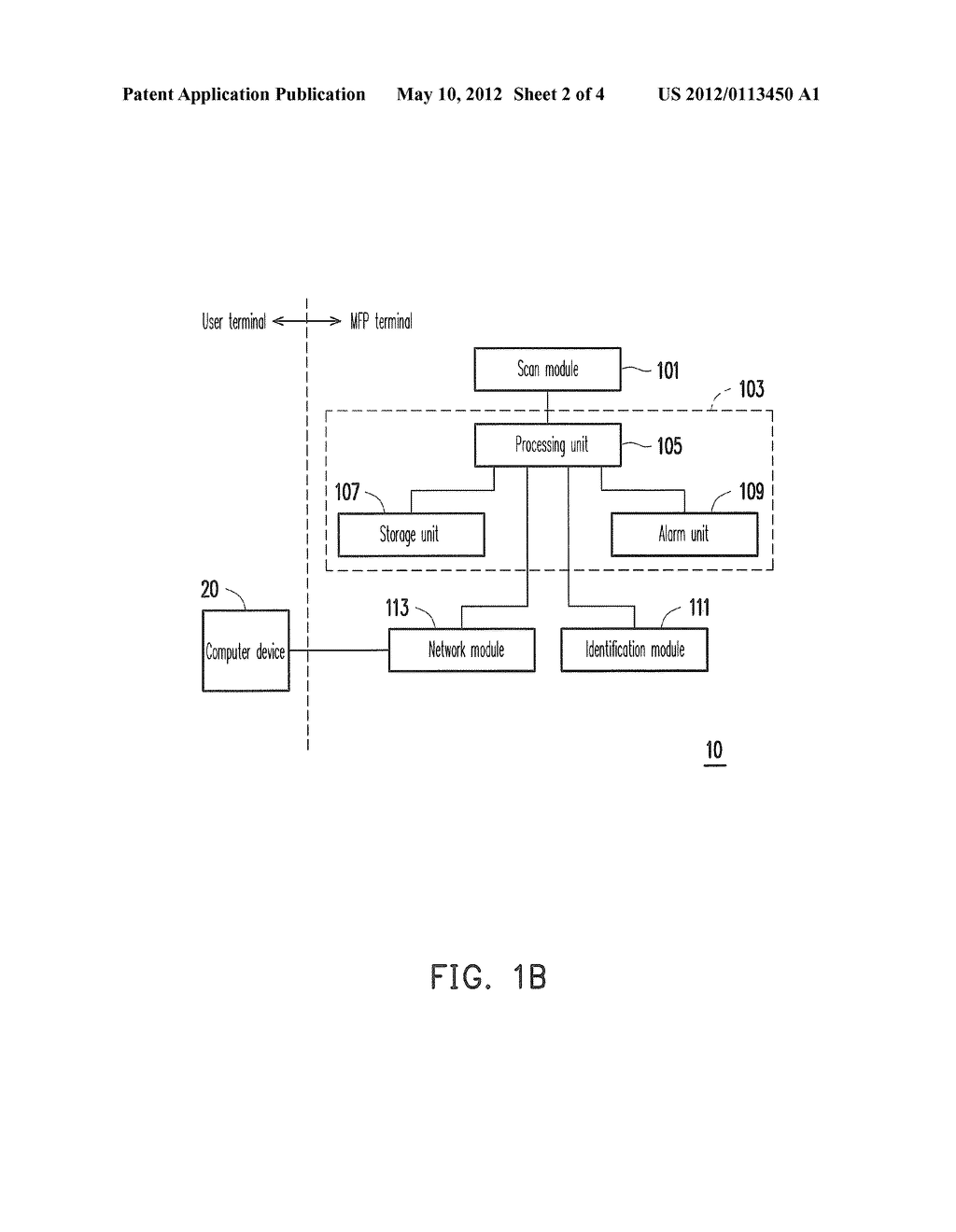 METHOD FOR DETECTING WHETHER PAPER IS REMAINED AND MULTI-FUNCTION PRINTER     THEREOF - diagram, schematic, and image 03