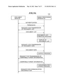 IMAGE PROCESSING APPARATUS FOR PROCESSING DOCUMENT DATA AND CONTROL METHOD     THEREFOR diagram and image