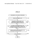 IMAGE PROCESSING APPARATUS FOR PROCESSING DOCUMENT DATA AND CONTROL METHOD     THEREFOR diagram and image