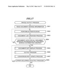 IMAGE PROCESSING APPARATUS FOR PROCESSING DOCUMENT DATA AND CONTROL METHOD     THEREFOR diagram and image