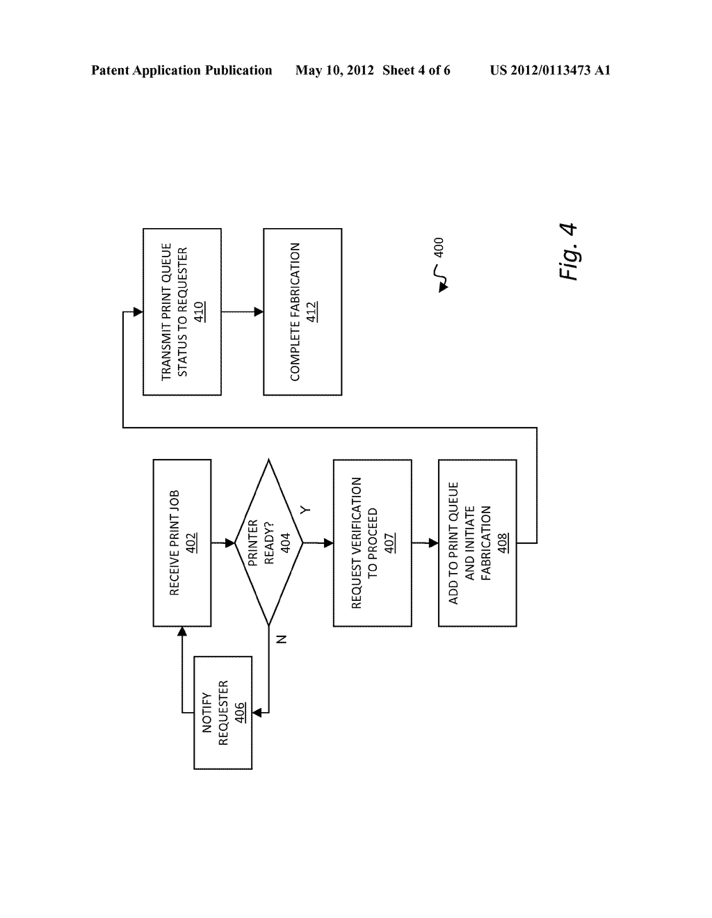 NETWORKED THREE-DIMENSIONAL PRINTING - diagram, schematic, and image 05