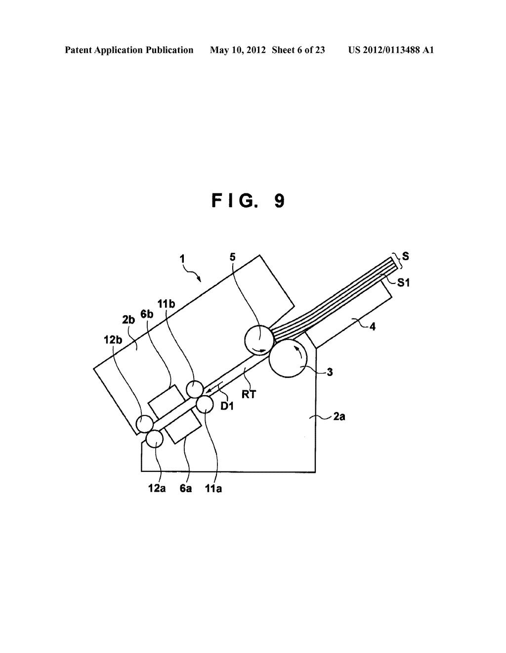 SHEET FEEDING APPARATUS, CONTROL METHOD THEREOF, AND DOCUMENT READING     APPARATUS - diagram, schematic, and image 07