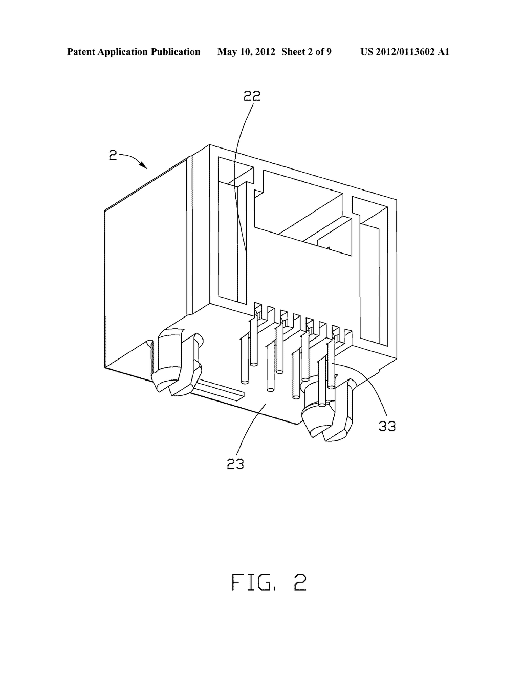 ELECTRICAL CONNECTOR ASSEMBLY HAVING ELECTRICAL CONNECTOR AND FILTER     MODULE - diagram, schematic, and image 03