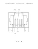 ELECTRICAL CONNECTOR ASSEMBLY HAVING ELECTRICAL CONNECTOR AND FILTER     MODULE diagram and image