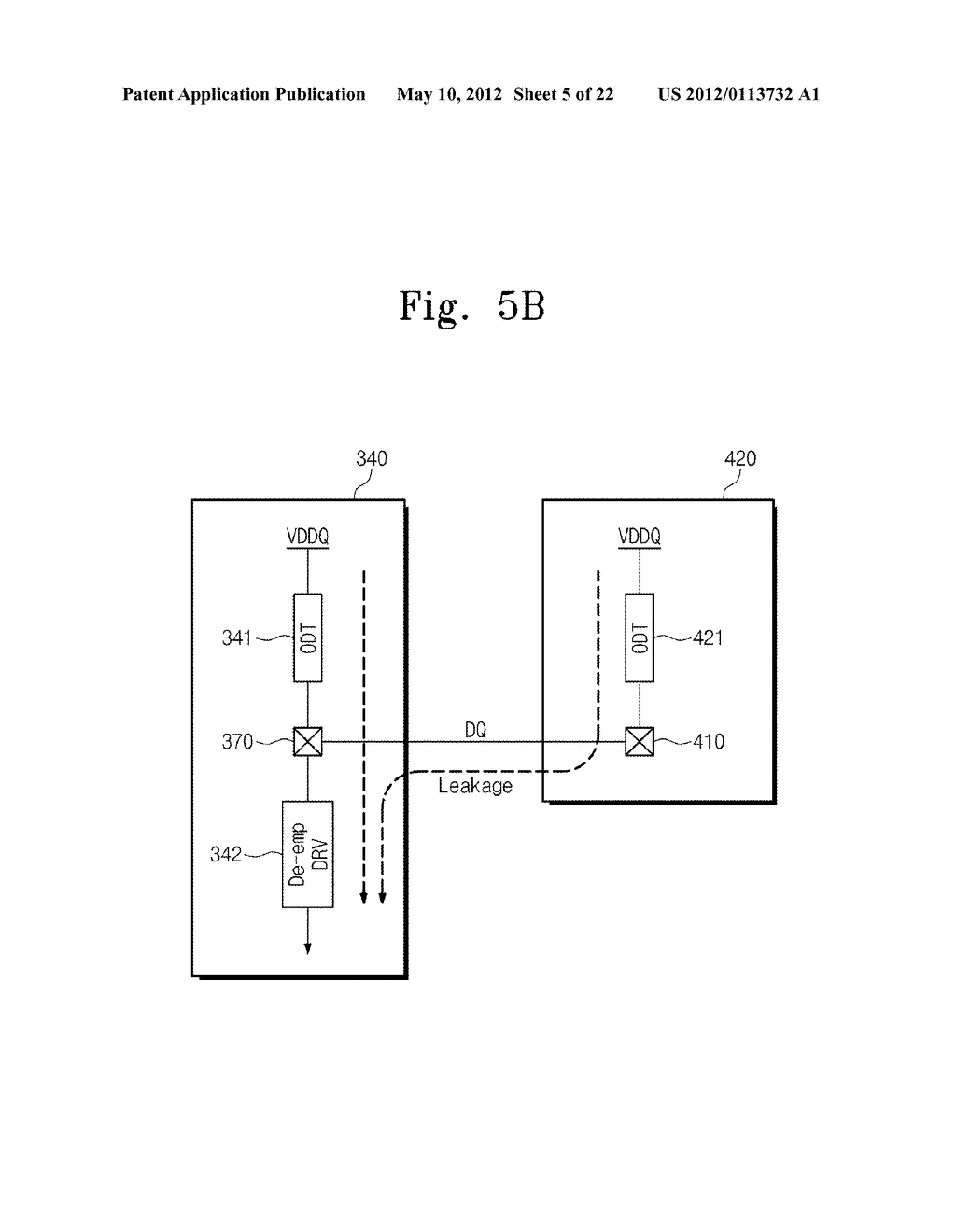 PSEUDO-OPEN DRAIN TYPE OUTPUT DRIVER HAVING DE-EMPHASIS FUNCTION,     SEMICONDUCTOR MEMORY DEVICE, AND CONTROL METHOD THEREOF - diagram, schematic, and image 06