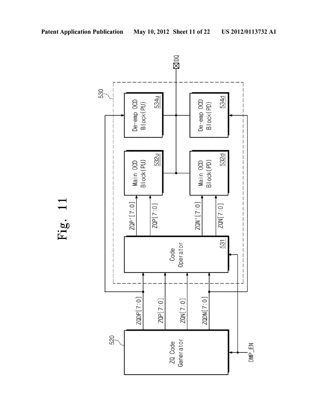 PSEUDO-OPEN DRAIN TYPE OUTPUT DRIVER HAVING DE-EMPHASIS FUNCTION,     SEMICONDUCTOR MEMORY DEVICE, AND CONTROL METHOD THEREOF - diagram, schematic, and image 12