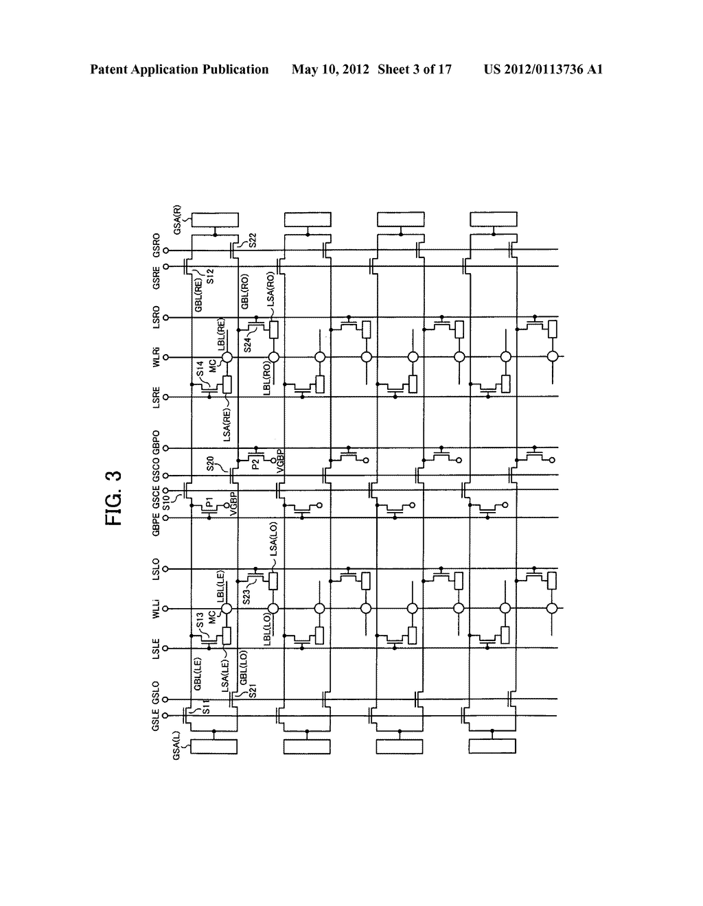 Semiconductor device having hierachical bit line structure - diagram, schematic, and image 04