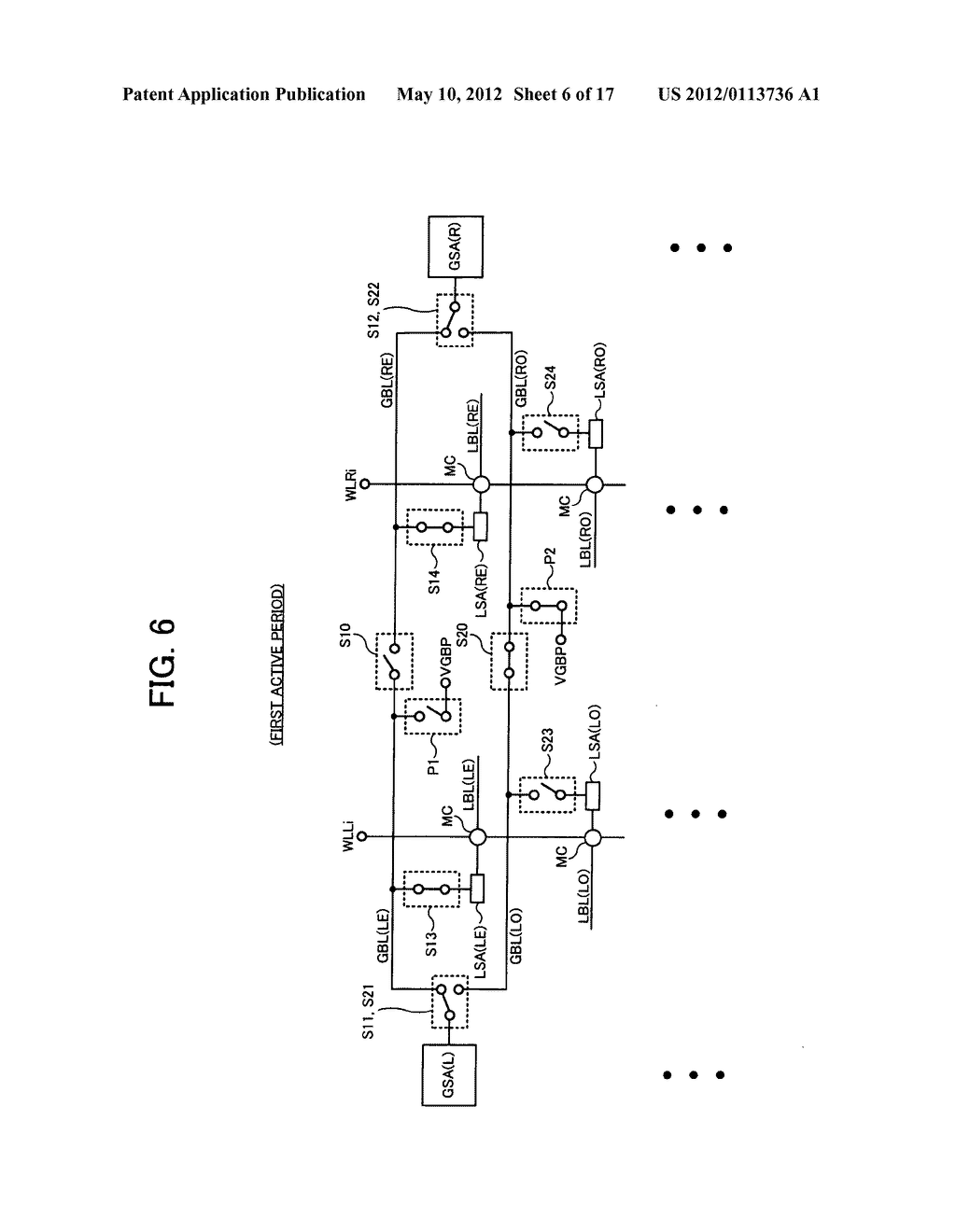 Semiconductor device having hierachical bit line structure - diagram, schematic, and image 07