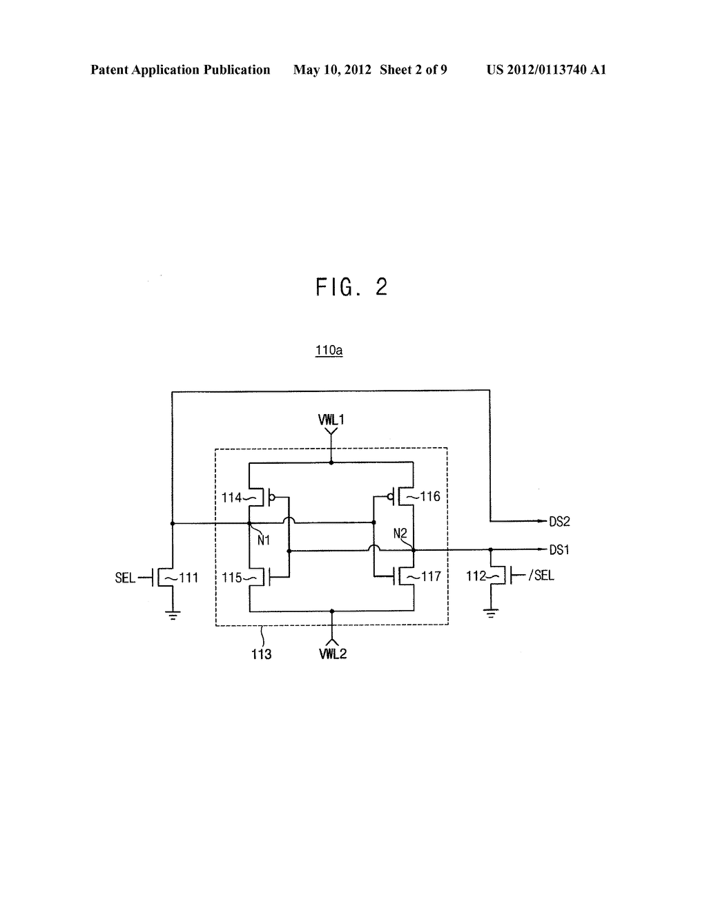 ROW DECODER CIRCUIT - diagram, schematic, and image 03