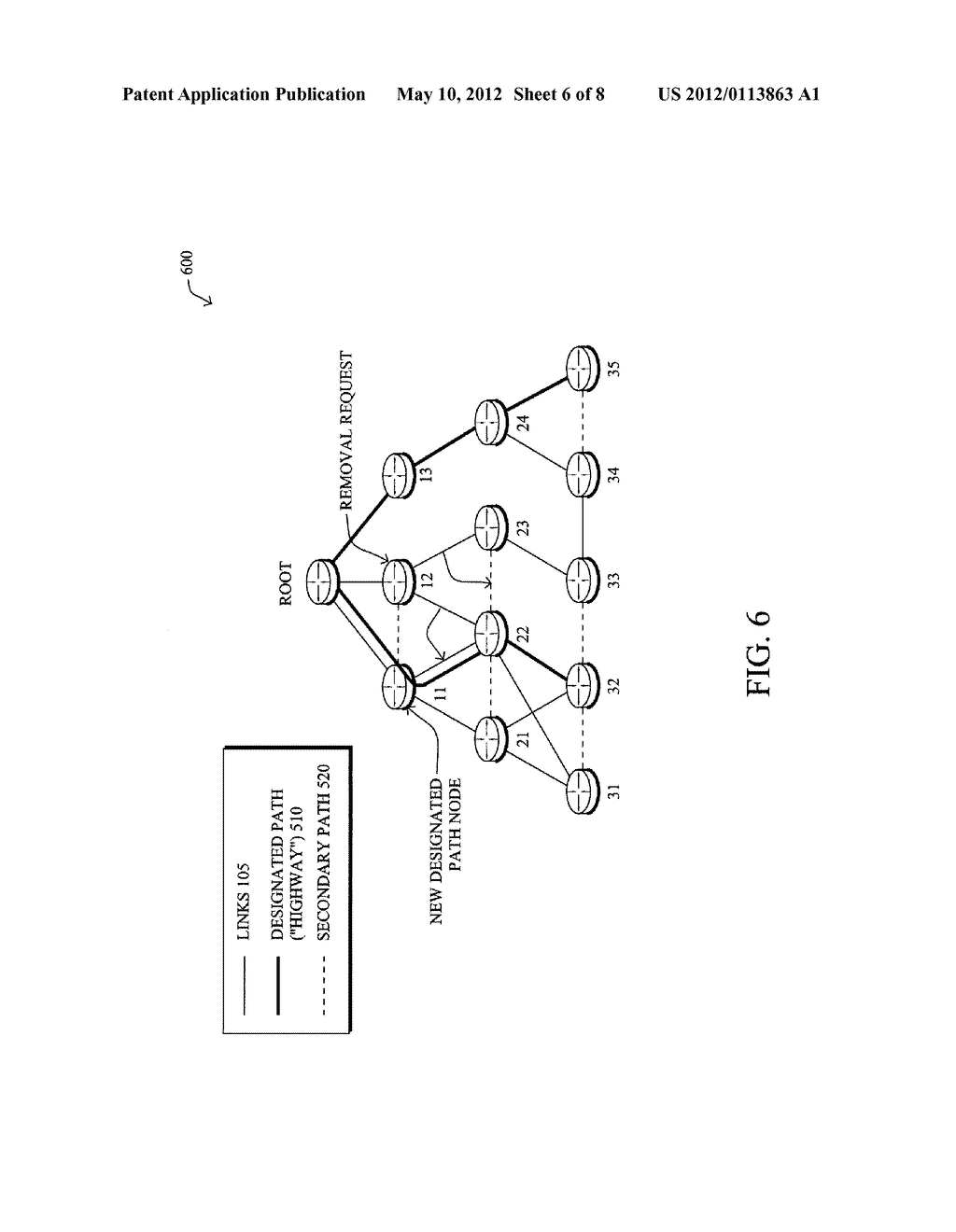 Dynamic Wake-up Time Adjustment Based on Designated Paths Through a     Computer Network - diagram, schematic, and image 07