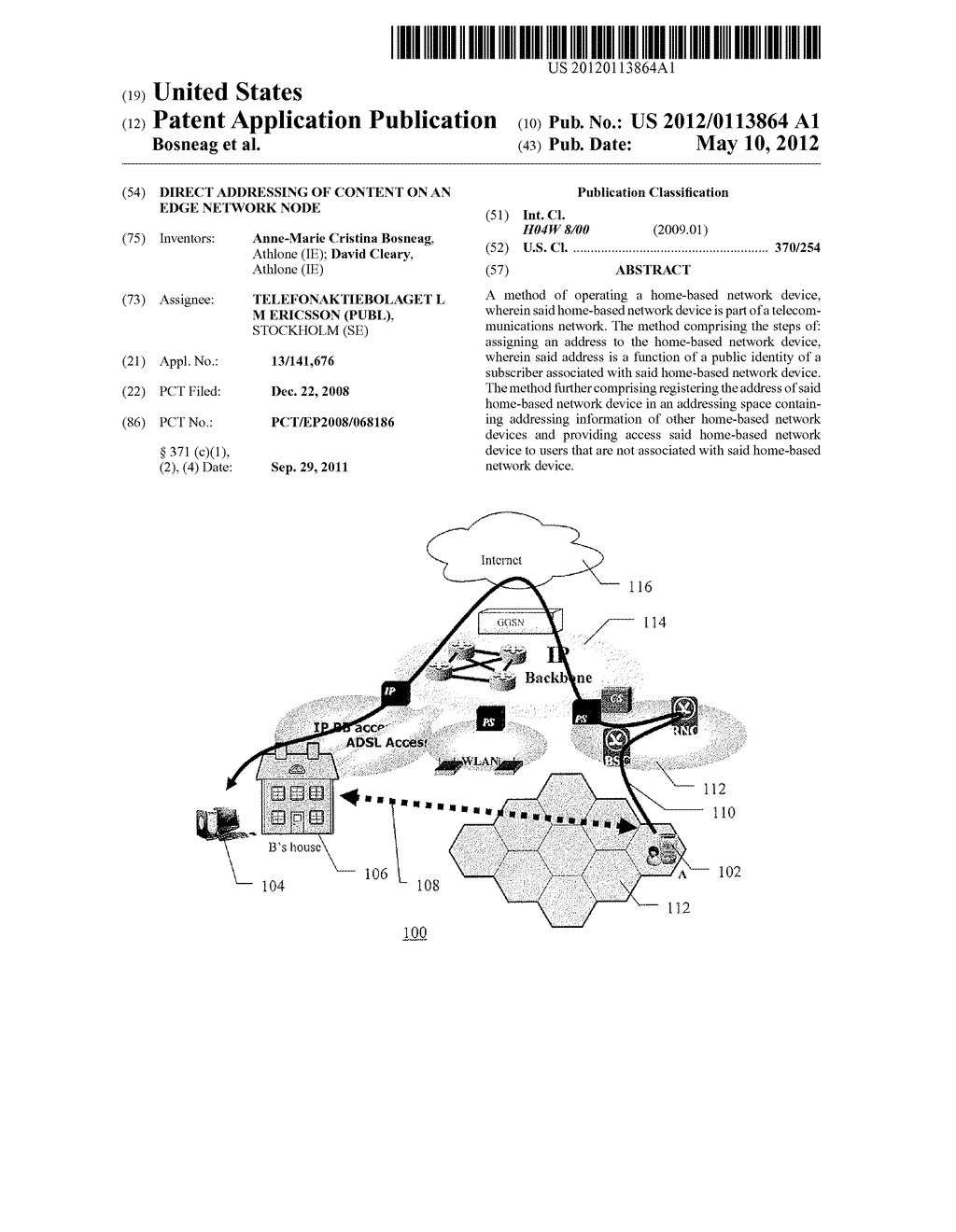 DIRECT ADDRESSING OF CONTENT ON AN EDGE NETWORK NODE - diagram, schematic, and image 01