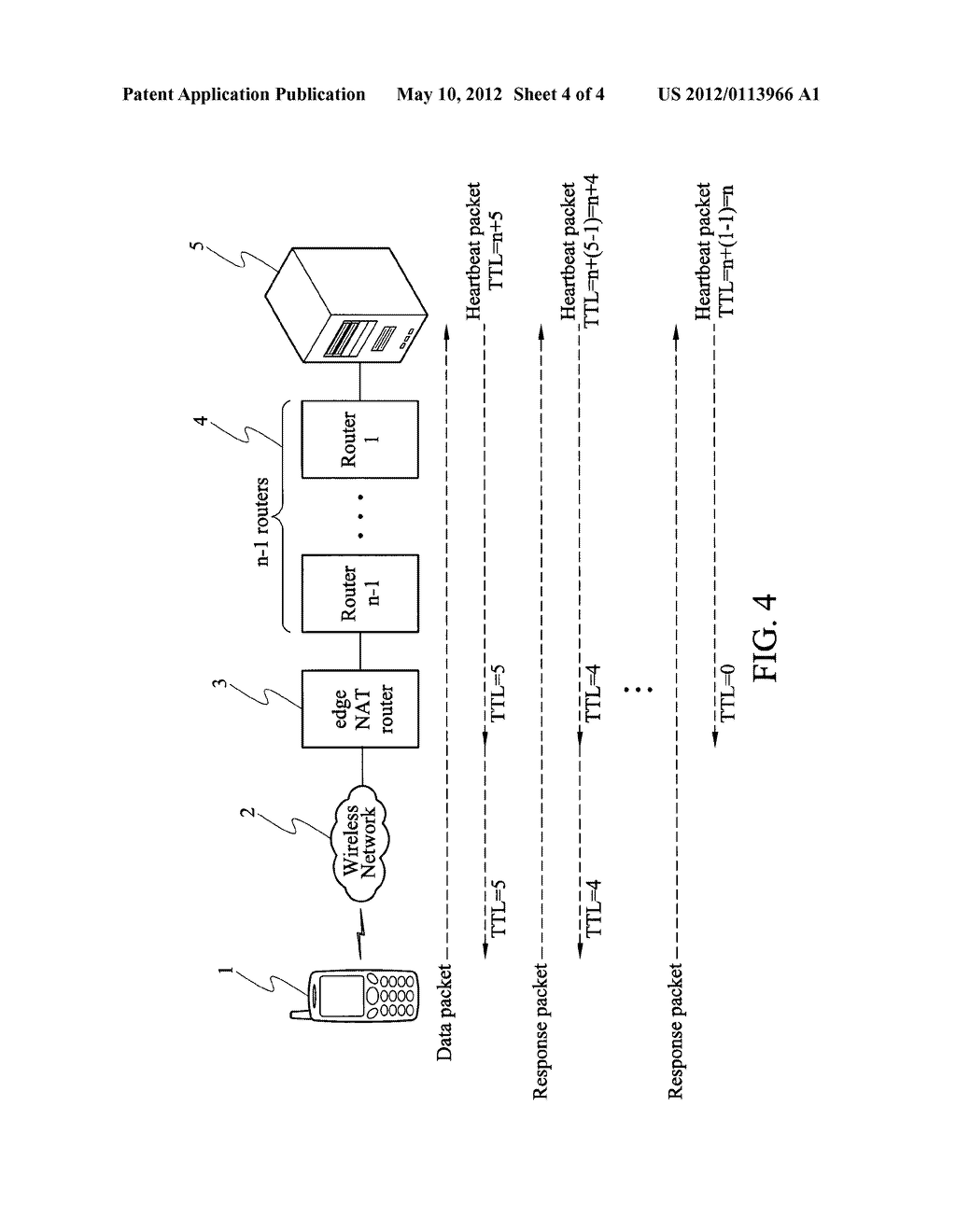 METHOD TO MAINTAIN NETWORK ADDRESS TRANSLATION (NAT) BINDING - diagram, schematic, and image 05