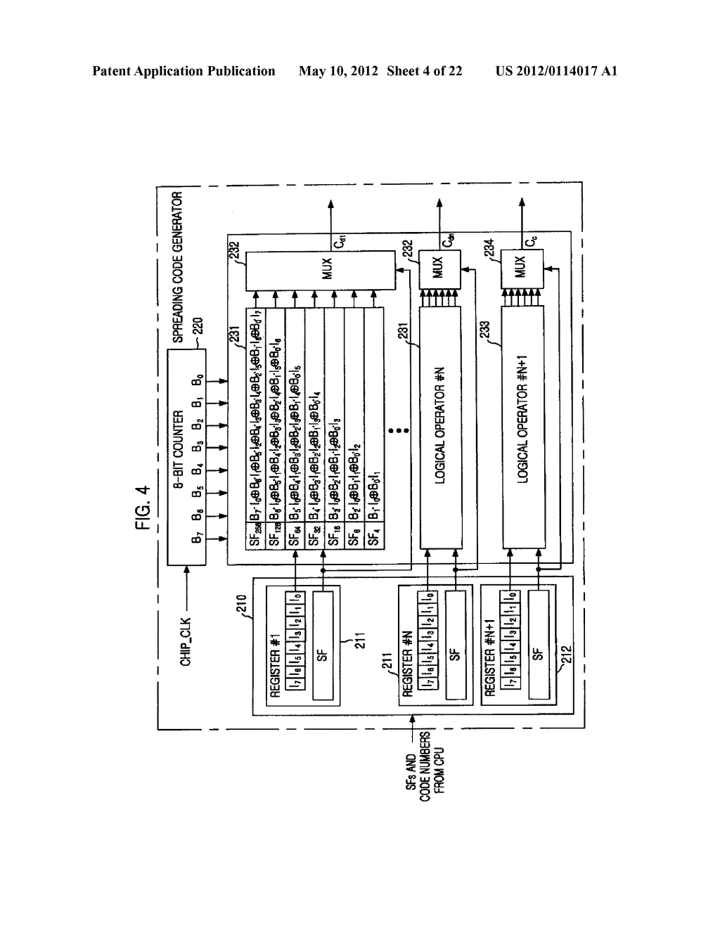 Apparatus and Method for Modulating Data Message By Employing Orthogonal     Variable Spreading Factor (OVSF) Codes in Mobile Communication System - diagram, schematic, and image 05