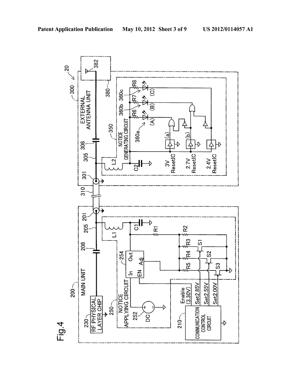 WIRELESS COMMUNICATION DEVICE, WIRELESS COMMUNICATION SYSTEM AND     INFORMATION NOTIFYING METHOD - diagram, schematic, and image 04