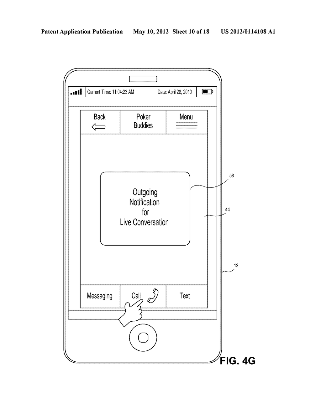 MESSAGING COMMUNICATION APPLICATION - diagram, schematic, and image 11