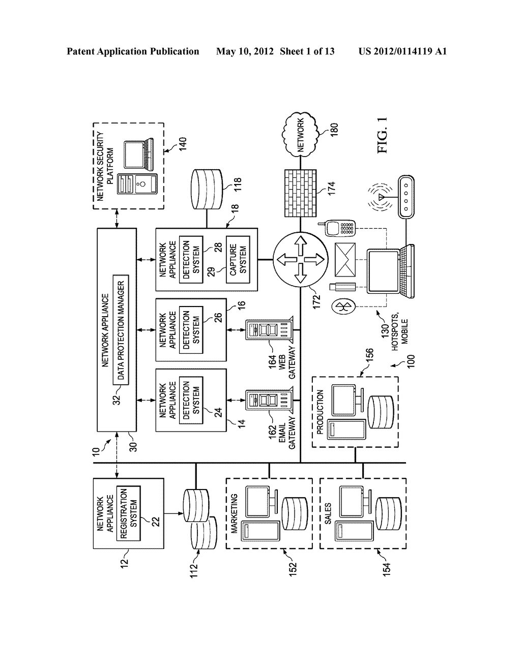 SYSTEM AND METHOD FOR PROTECTING SPECIFIED DATA COMBINATIONS - diagram, schematic, and image 02