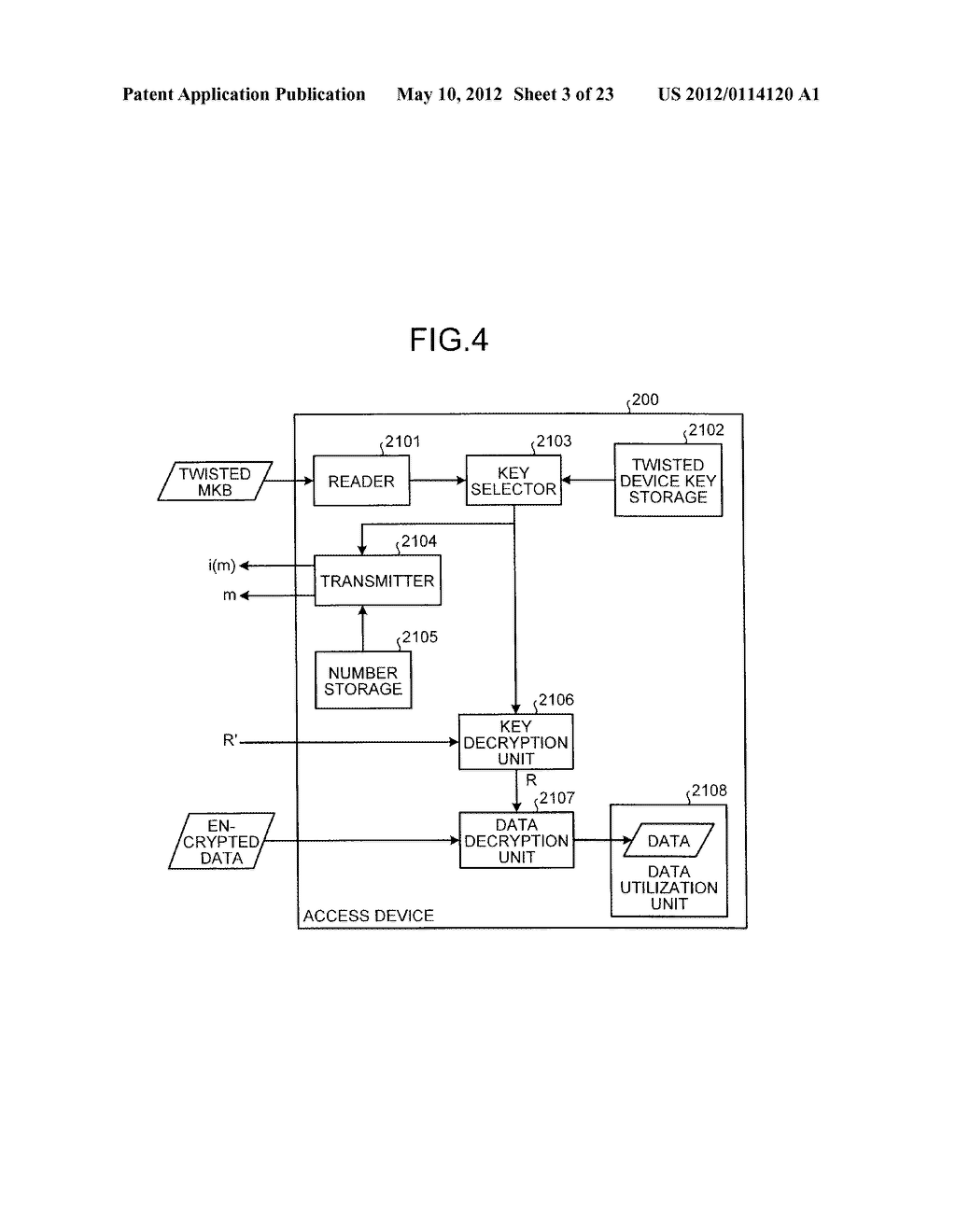 STORAGE DEVICE, ACCESS DEVICE, AND PROGRAM PRODUCT - diagram, schematic, and image 04