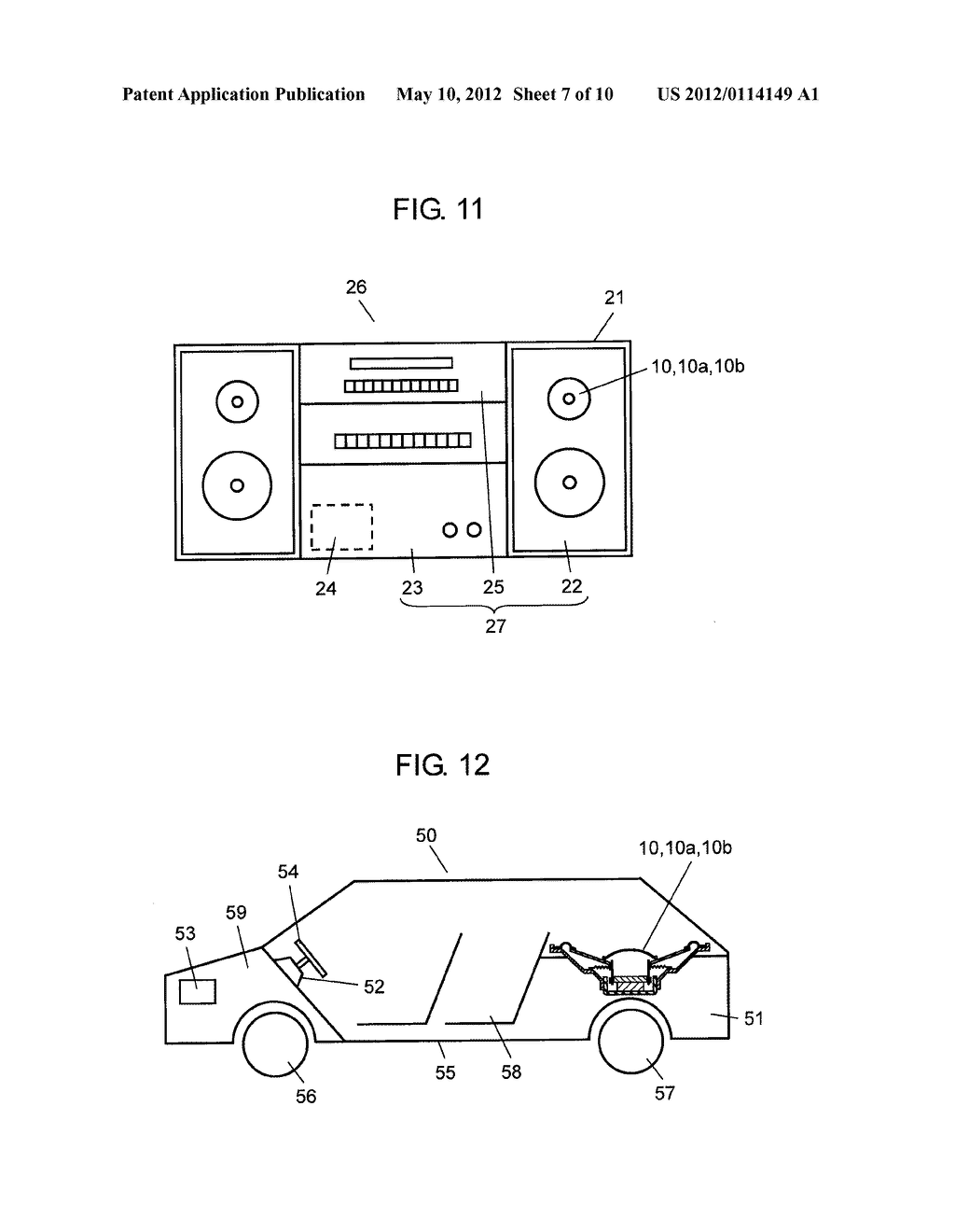 DIAPHRAGM FOR SPEAKER, FRAME FOR SPEAKER, DUST CAP FOR SPEAKER, SPEAKER     AND APPARATUS USING THEM, AND METHOD FOR MANUFACTURING COMPONENT FOR     SPEAKER - diagram, schematic, and image 08