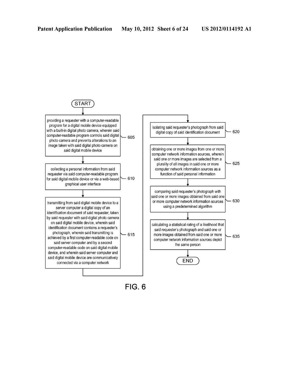 Systems and Methods for Person's Verification Using Scans of     Identification Documents Produced by a Verifier-Controlled Scanning     Device - diagram, schematic, and image 07