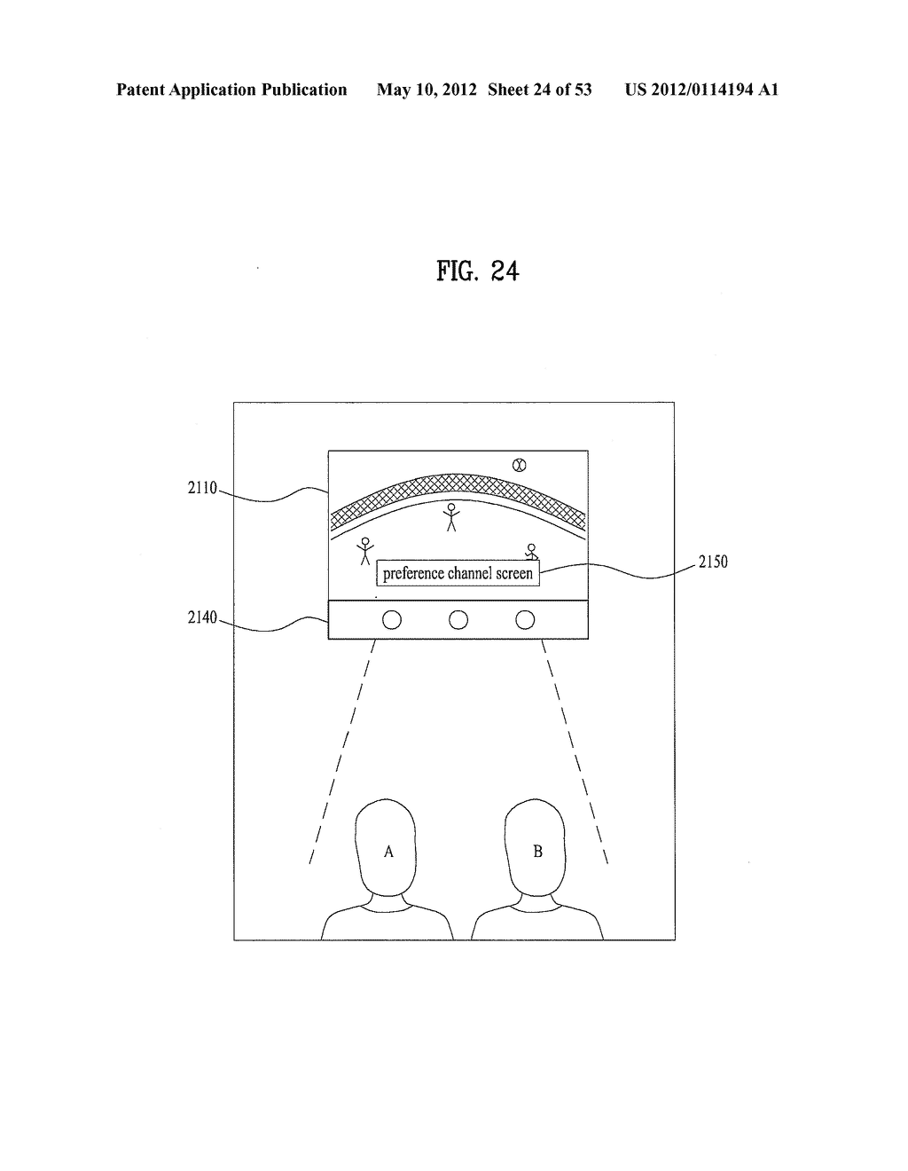 MULTIMEDIA DEVICE, MULTIPLE IMAGE SENSORS HAVING DIFFERENT TYPES AND     METHOD FOR CONTROLLING THE SAME - diagram, schematic, and image 25