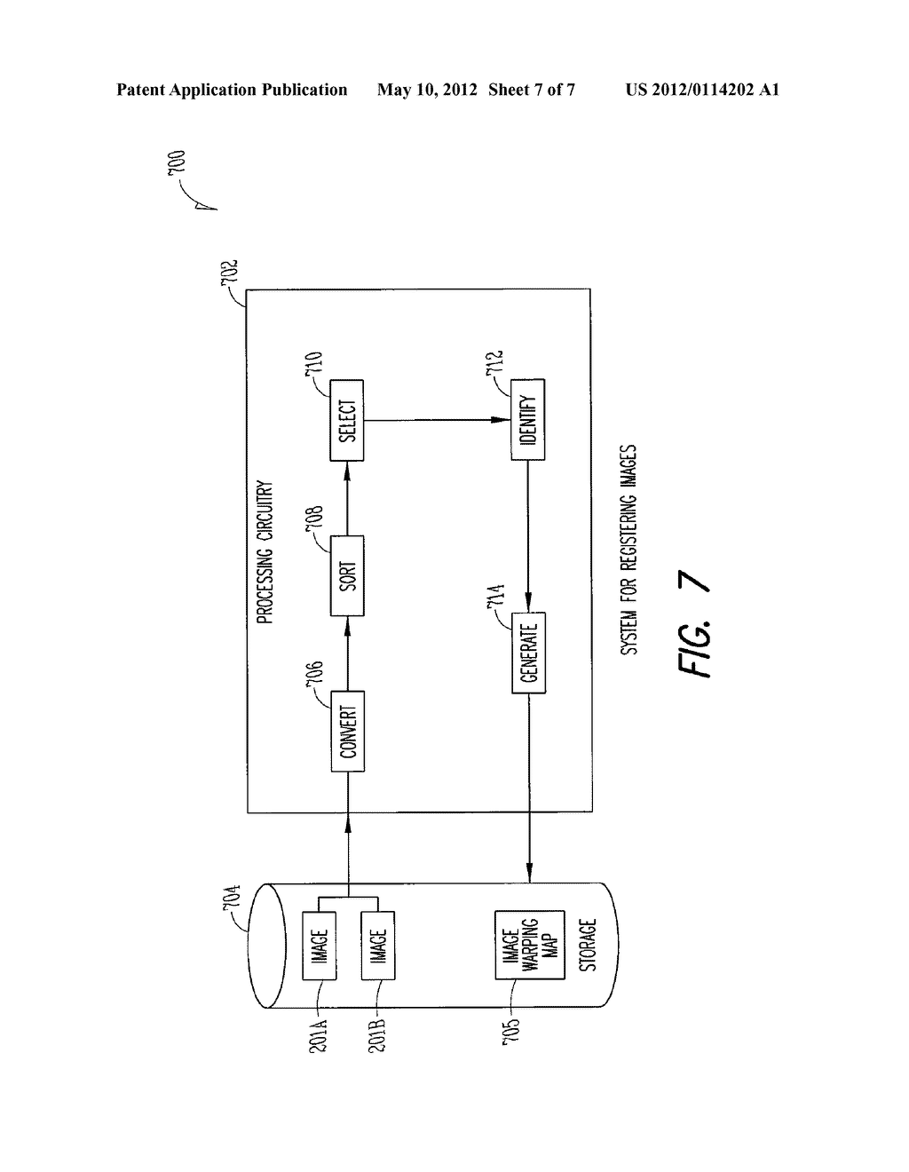 IMAGE REGISTRATION SYSTEM AND METHOD FOR REGISTERING IMAGES FOR DEFORMABLE     SURFACES - diagram, schematic, and image 08