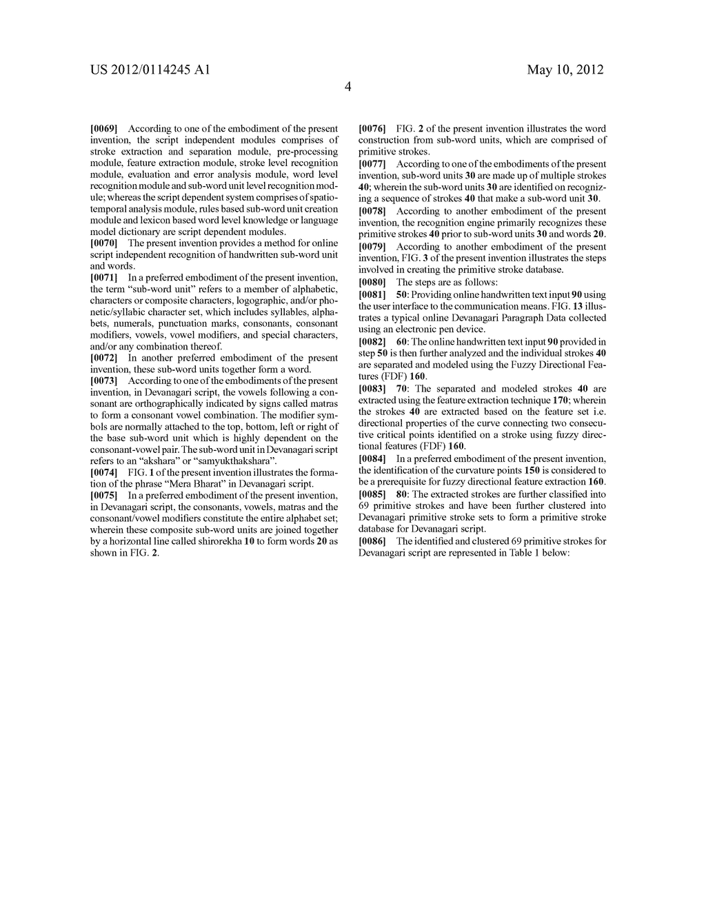 Online Script Independent Recognition of Handwritten Sub-Word Units and     Words - diagram, schematic, and image 13