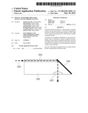 OPTICAL WAVEGUIDE STRUCTURE HAVING ANGLED MIRROR AND LENS diagram and image