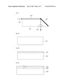 OPTICAL WAVEGUIDE STRUCTURE HAVING ANGLED MIRROR AND LENS diagram and image