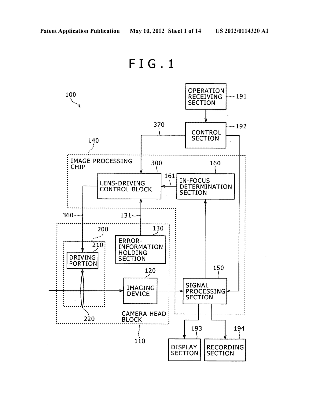 Image apparatus, imaging method and program - diagram, schematic, and image 02