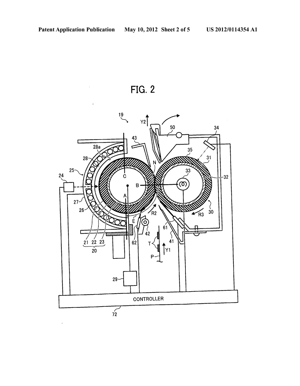 Fixing Device, Image Forming Apparatus Incorporating Same, And Method For     Fixing Toner Image On Recording Medium - diagram, schematic, and image 03