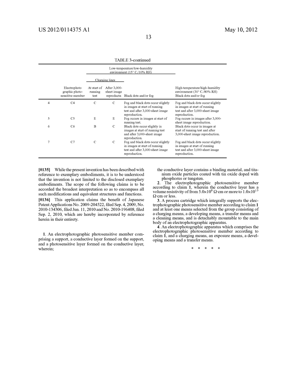 ELECTROPHOTOGRAPHIC PHOTOSENSITIVE MEMBER, PROCESS CARTRIDGE, AND     ELECTROPHOTOGRAPHIC APPARATUS - diagram, schematic, and image 15