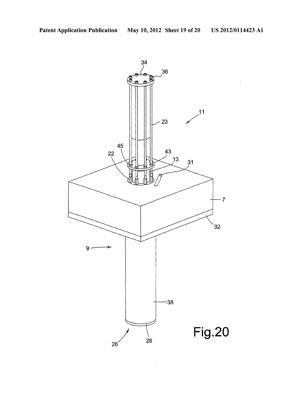 METHOD AND SYSTEM FOR RAISING A BUILDING STRUCTURE - diagram, schematic, and image 20