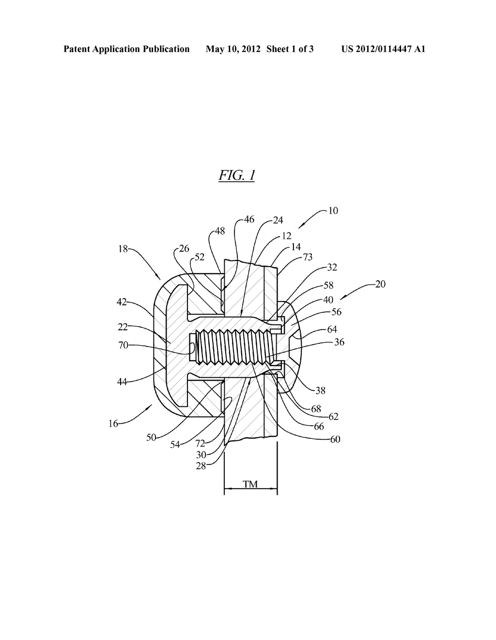 ENCAPSULATED FASTENER ASSEMBLY - diagram, schematic, and image 02