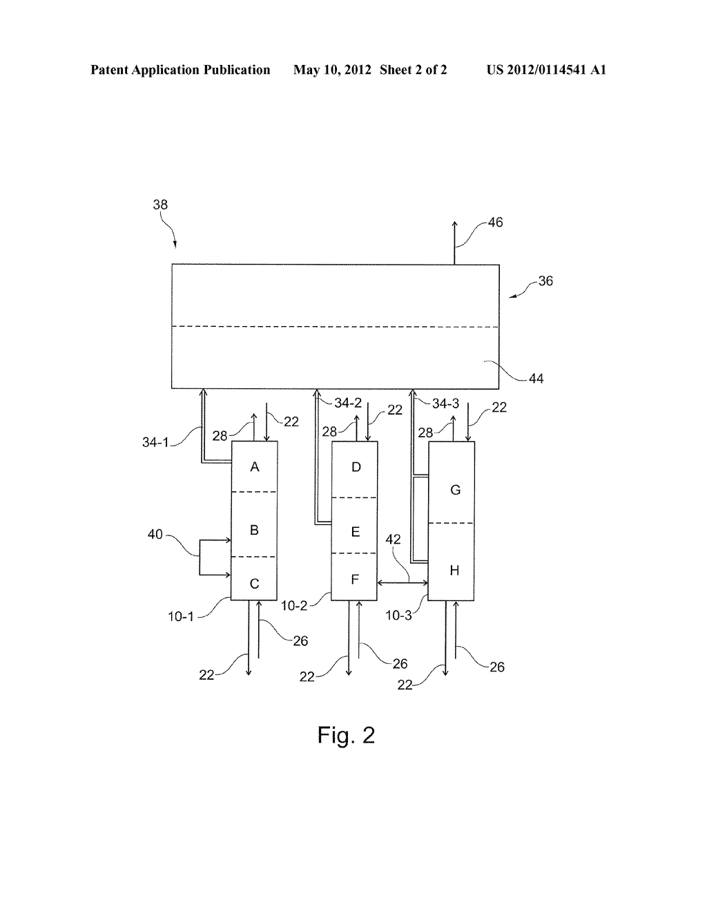 METHOD FOR MANUFACTURING A PRODUCT GAS AND GENERATING STEAM, AND MODULAR     PRODUCT GAS-STEAM REACTOR FOR CARRYING OUT SAID METHOD - diagram, schematic, and image 03