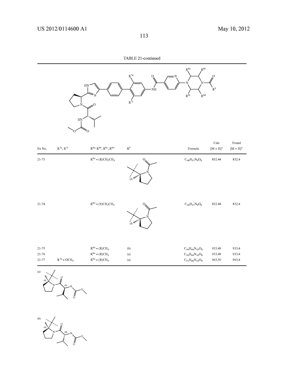 NOVEL INHIBITORS OF HEPATITIS C VIRUS - diagram, schematic, and image 114