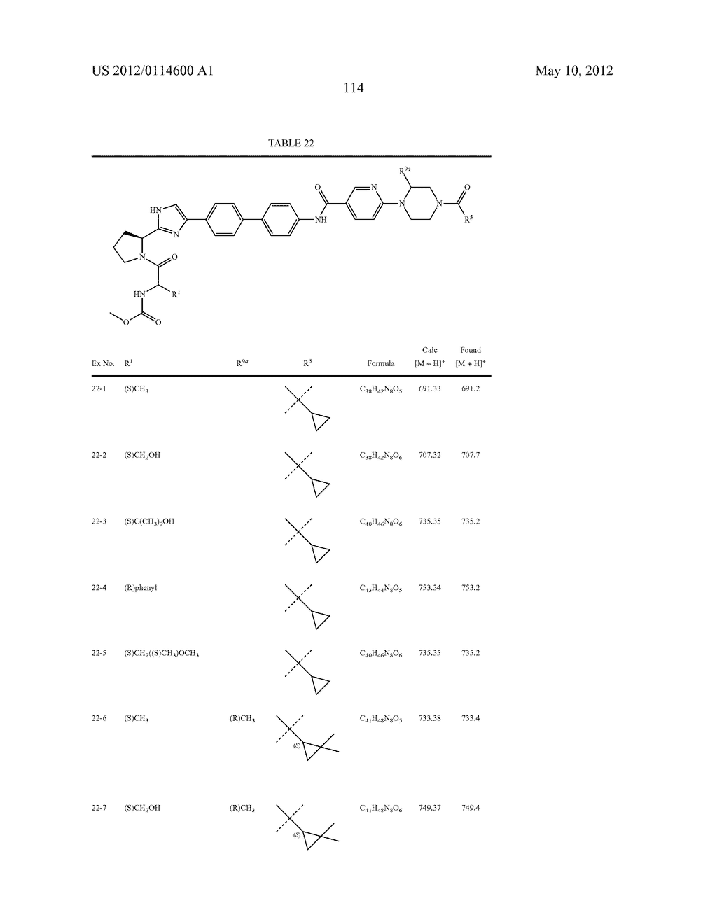 NOVEL INHIBITORS OF HEPATITIS C VIRUS - diagram, schematic, and image 115