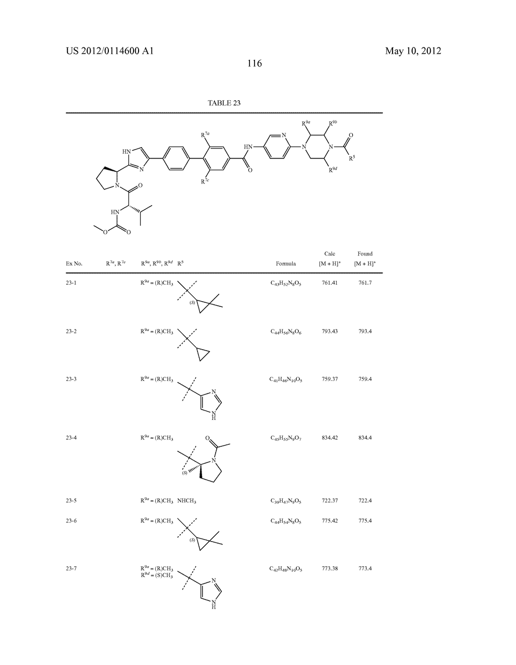 NOVEL INHIBITORS OF HEPATITIS C VIRUS - diagram, schematic, and image 117